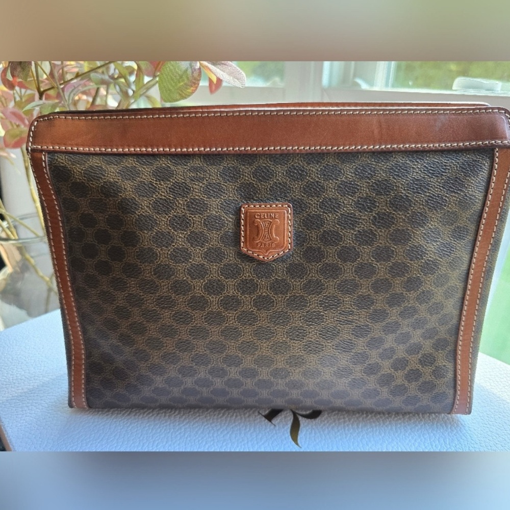 Celine Vintage Monogram Clutch
